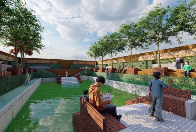 Pond Beautification Design